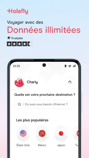 Holafly : eSim pour voyager screenshot