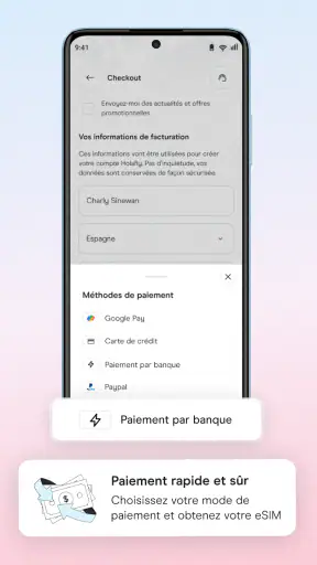 Holafly : eSim pour voyager screenshot