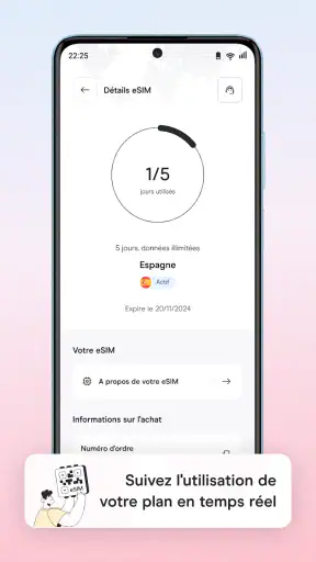 Holafly : eSim pour voyager screenshot