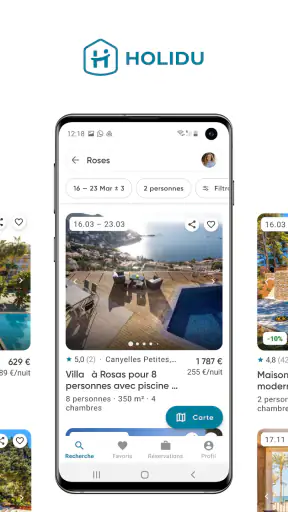 Holidu : Locations de vacances screenshot