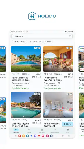 Holidu : Locations de vacances screenshot