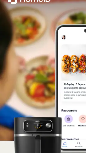 HomeID: Recettes et Smart Home screenshot