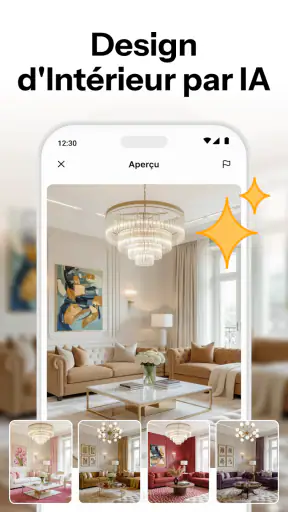 HomeMagic: Déco Intérieure AI screenshot