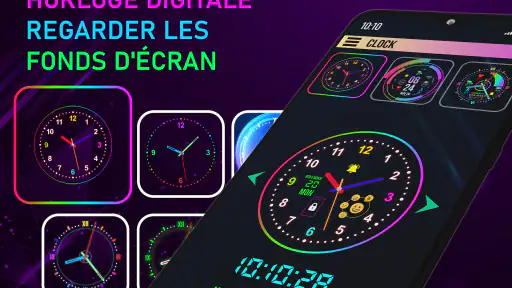 Horloge Fond D'écran screenshot