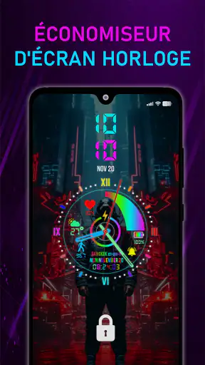 Horloge Fond D'écran screenshot