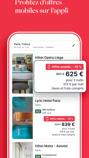 Hotels.com: Hôtels et Voyage screenshot
