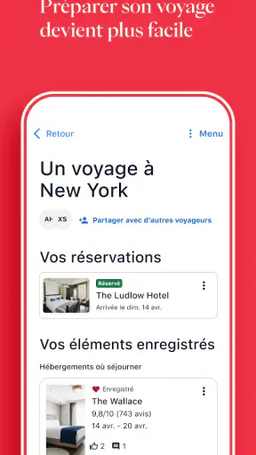 Hotels.com: Hôtels et Voyage screenshot