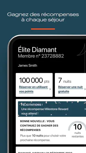 Hôtels IHG & Récompenses IHG screenshot