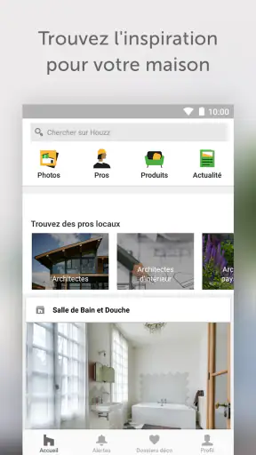 Houzz, déco intérieure, design screenshot