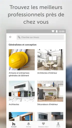 Houzz, déco intérieure, design screenshot