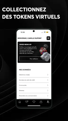 HUGO BOSS - mode haut de gamme screenshot