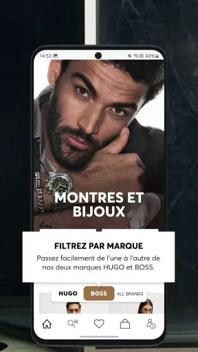 HUGO BOSS - mode haut de gamme screenshot