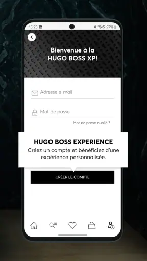 HUGO BOSS - mode haut de gamme screenshot