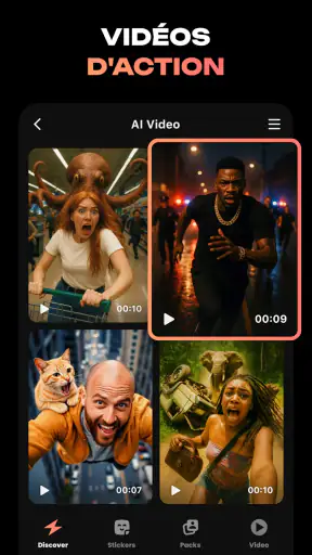 Hula - Générateur de vidéos AI screenshot