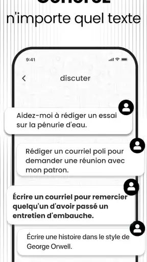 IA Chat - Chatbot en français screenshot
