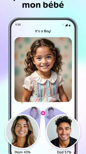 A quoi ressemblera mon bébé IA screenshot