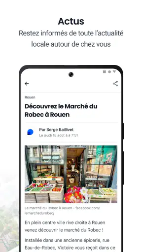 ici : actu locale, radio, TV screenshot