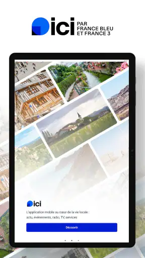 ici : actu locale, radio, TV screenshot