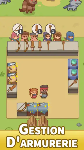 Idle Magasin D'armes screenshot