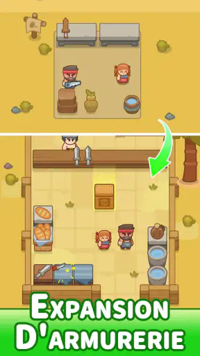 Idle Magasin D'armes screenshot