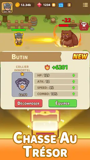 Idle Magasin D'armes screenshot