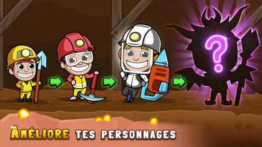 Idle Miner Tycoon : Mine d'or screenshot