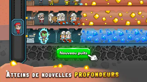 Idle Miner Tycoon : Mine d'or screenshot