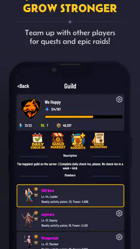 Idle Rising - Online Idle RPG screenshot
