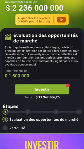 Idle Startup: Jeu D'entreprise screenshot