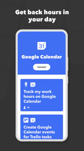 IFTTT - Automatisation screenshot