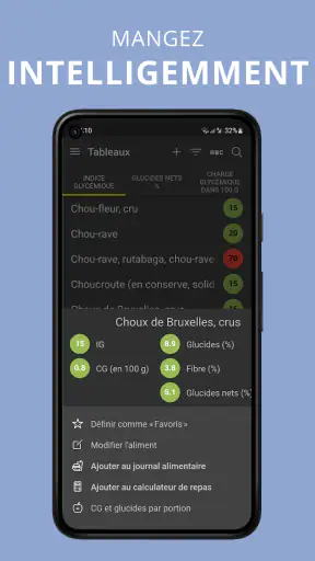 IG Indice & Charge Glycémique screenshot