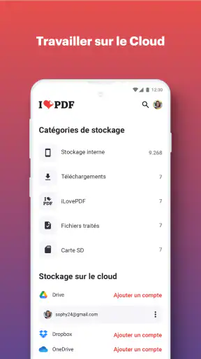 iLovePDF Éditeur PDF & Scanner screenshot