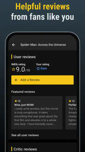 IMDb Films & TV screenshot
