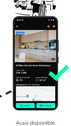 ImmoScout24 Suisse screenshot