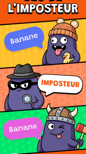 Imposteur: qui est l’espion? screenshot