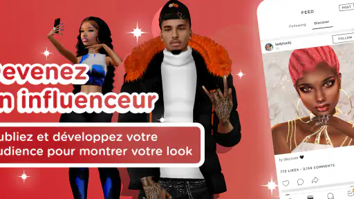IMVU : Chat social et avatar screenshot