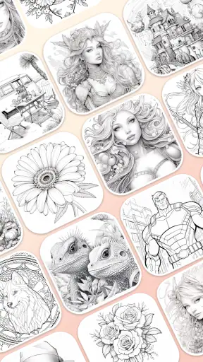 InColor: Coloriage et Dessin screenshot