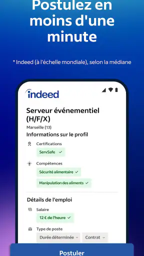 Indeed: Recherche d’Emploi screenshot