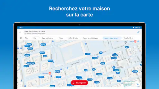 Indomio. Achat propriétés screenshot