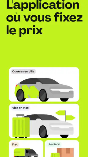 inDrive: Trajets à vos prix screenshot