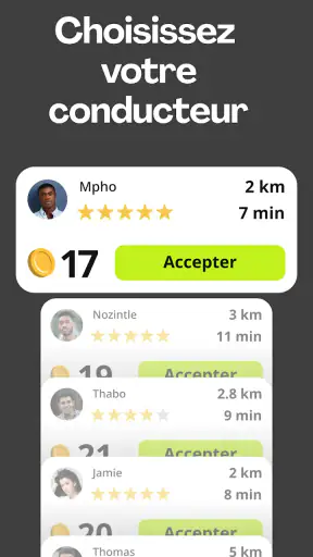inDrive: Trajets à vos prix screenshot