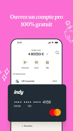 Indy : comptabilité & factures screenshot
