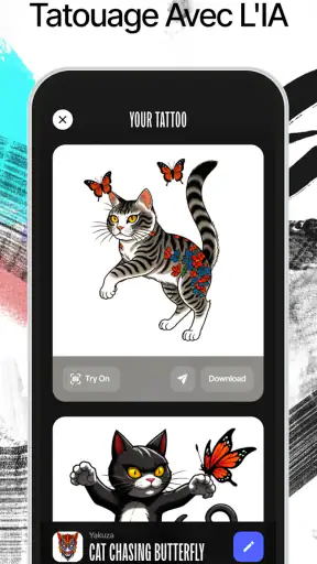 Ink AI– IA Creation Tatouage screenshot