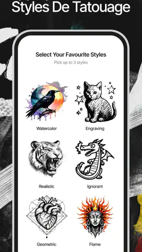 Ink AI– IA Creation Tatouage screenshot