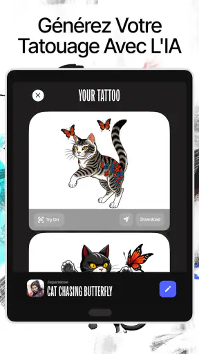 Ink AI– IA Creation Tatouage screenshot