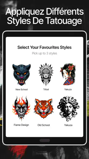 Ink AI– IA Creation Tatouage screenshot