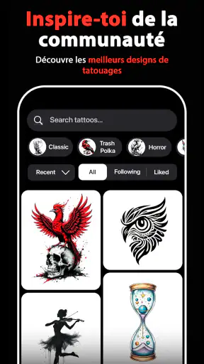 Inkit - Simulateur Tatouage screenshot
