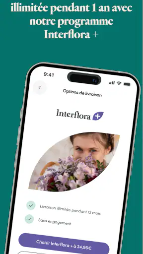 Interflora - Livraison fleurs screenshot