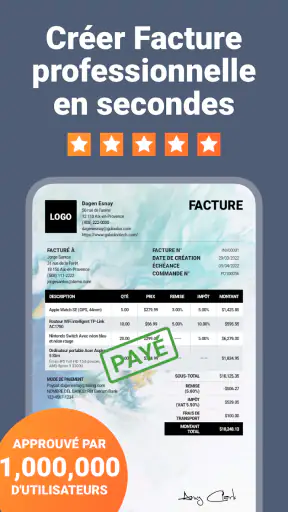 Facture - Invoice Maker Facile screenshot