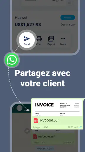 Facture - Invoice Maker Facile screenshot